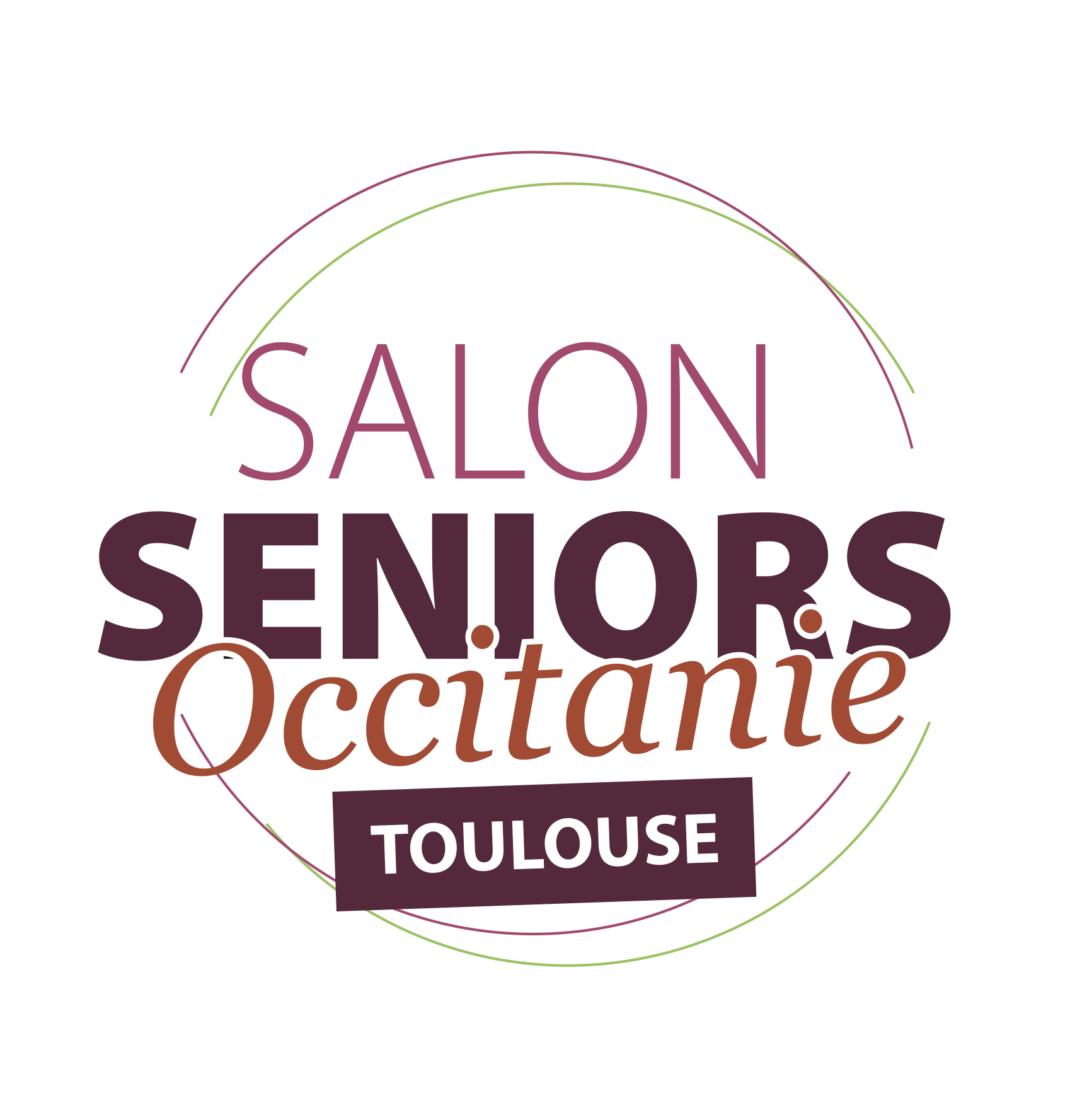 logo salon senior occitanie toulouse